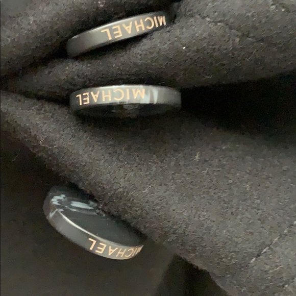 Michael Kors Wool Blend Big & Tall Lined Coat with Logo Scarf - XLT or 2XB - Picture 12 of 13